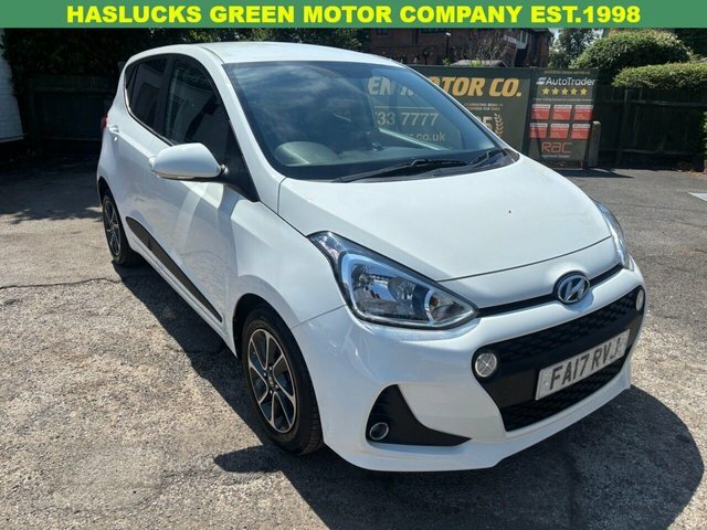 Hyundai I10 1.0 Premium Hatchback Euro 6 66 White