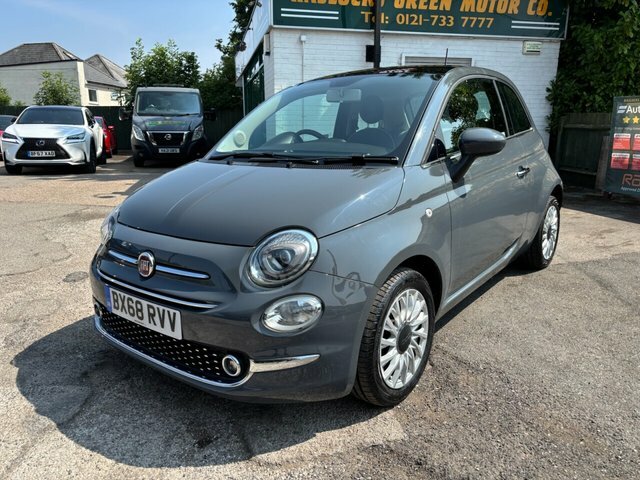 Fiat 500 1.2 Lounge Hatchback Euro 6 Ss Grey #3