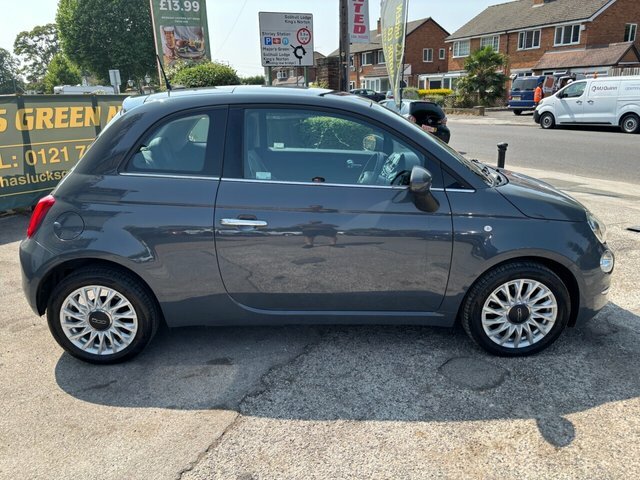 Fiat 500 1.2 Lounge Hatchback Euro 6 Ss Grey #5