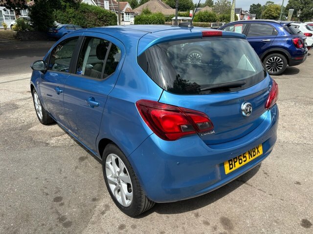 Vauxhall Corsa 1.4I Ecoflex Energy Hatchback Eu BP65NBX Blue #5