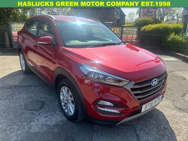 Hyundai Tucson 1.6 Gdi Blue Drive Se Nav Suv Eu Red