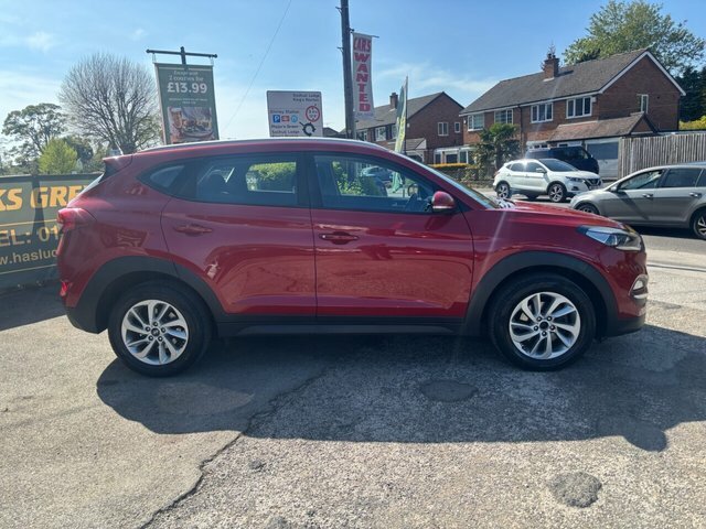 Hyundai Tucson 1.6 Gdi Blue Drive Se Nav Suv Eu Red #5