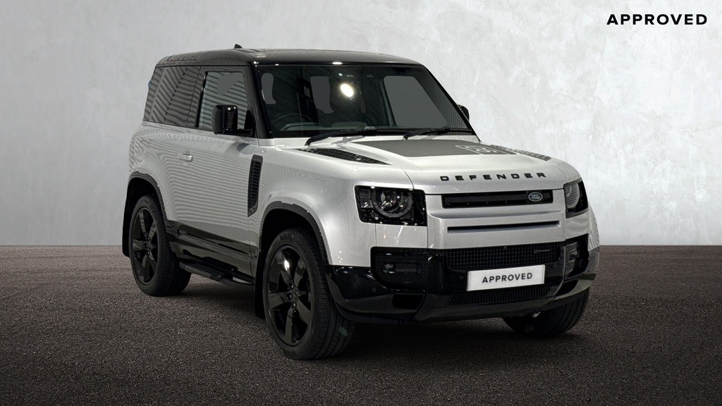 Land Rover Defender 90 D250 X-dynamic Hse Hakuba Silver Silver