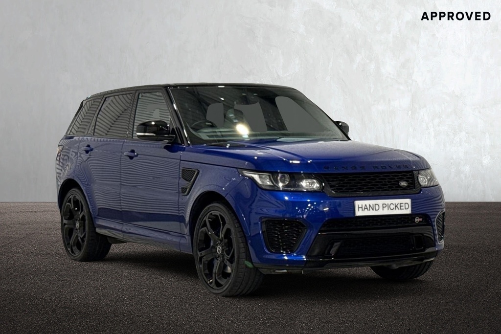 Land Rover Range Rover Sport 5.0S V8 Svr Estoril Blue Blue