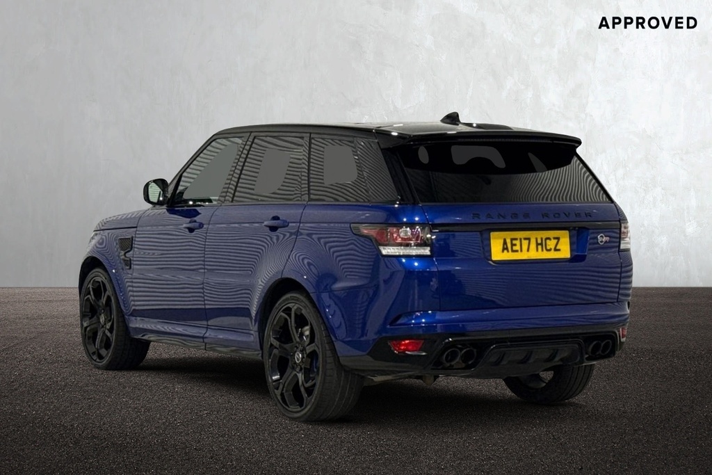 Land Rover Range Rover Sport 5.0S V8 Svr Estoril Blue Blue #2