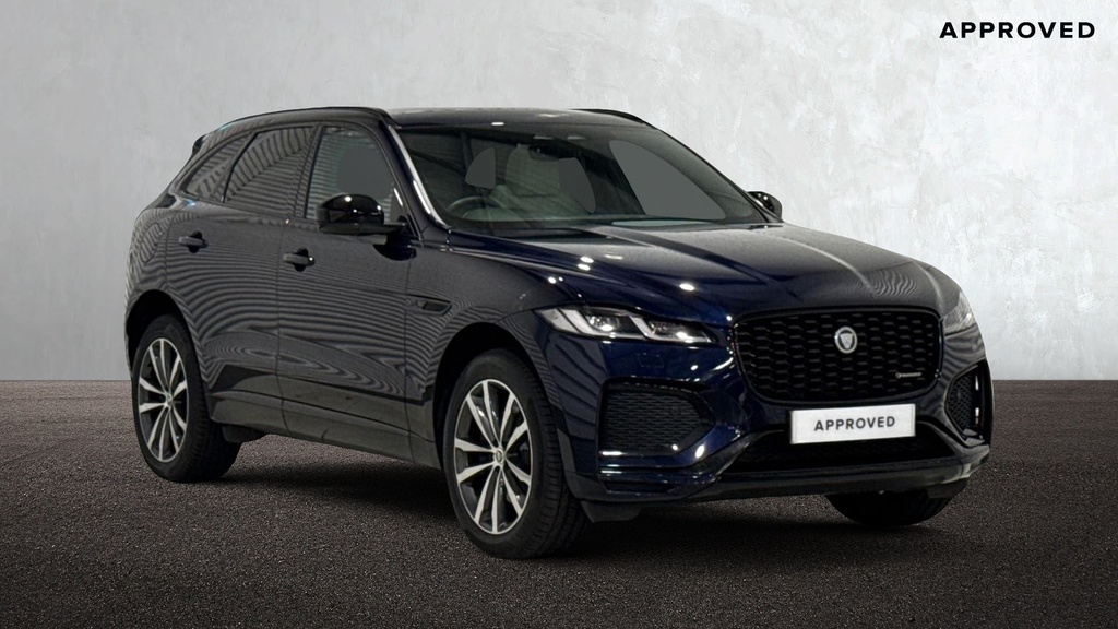 Jaguar F-Pace D200 R-dynamic Se Black Portofino Blue Blue