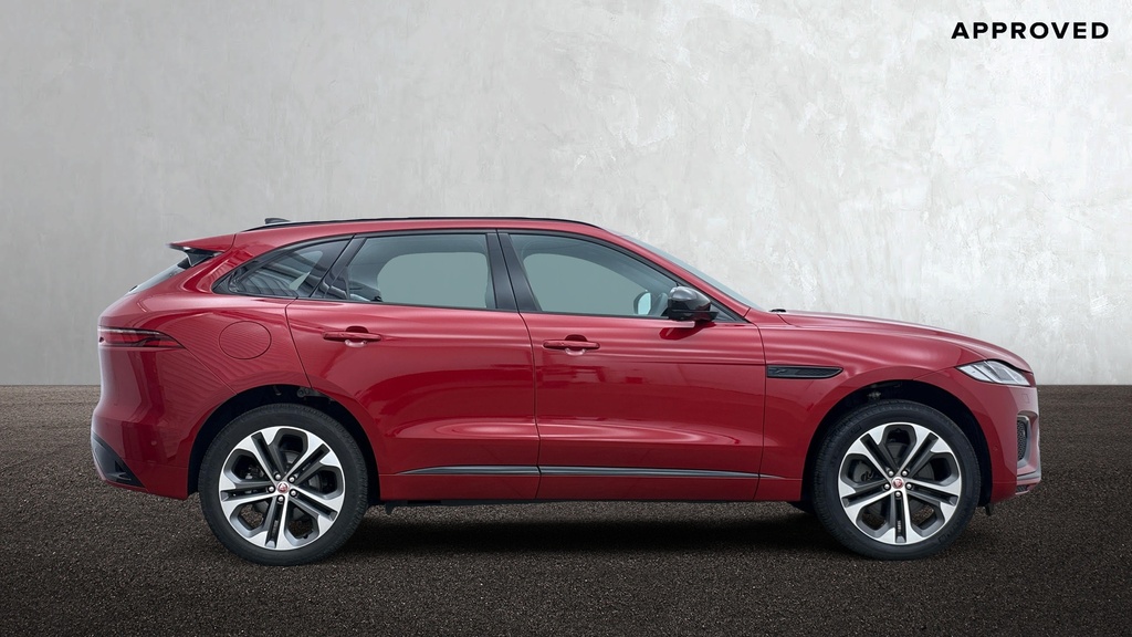 Jaguar F-Pace P400e R-dynamic Hse Black Firenze Red Red #5
