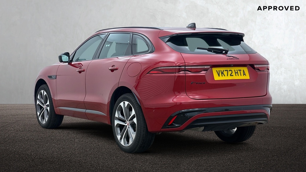 Jaguar F-Pace P400e R-dynamic Hse Black Firenze Red Red #2