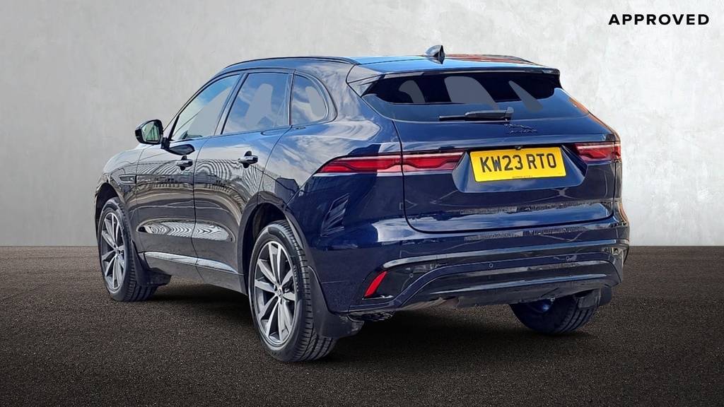 Jaguar F-Pace D200 R-dynamic Se Black Portofino Blue Blue #2
