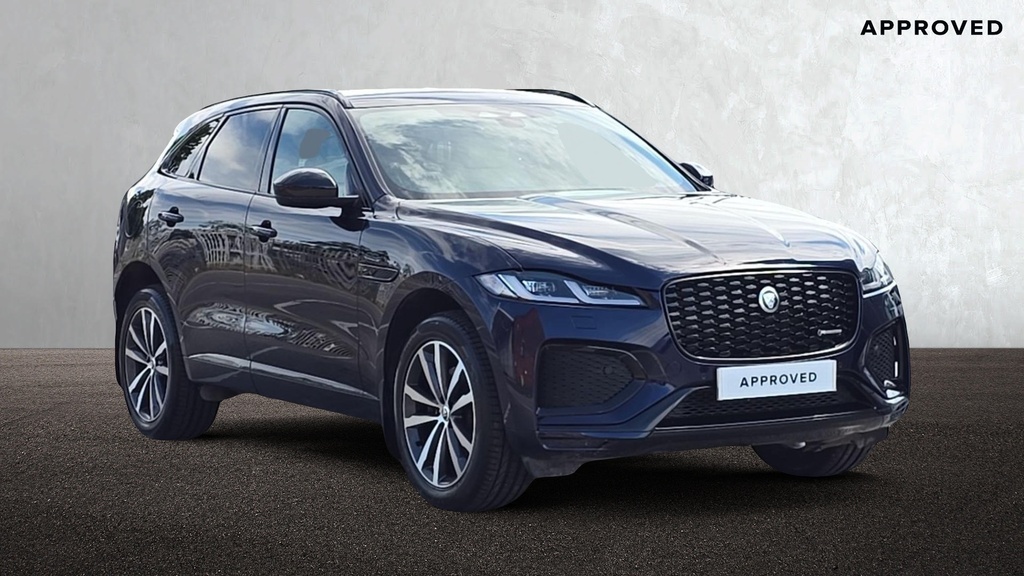 Jaguar F-Pace D200 R-dynamic Se Black Portofino Blue Blue