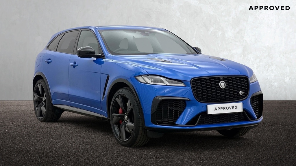 Jaguar F-Pace P575 Svr 575 Edition Ultra Blue Blue