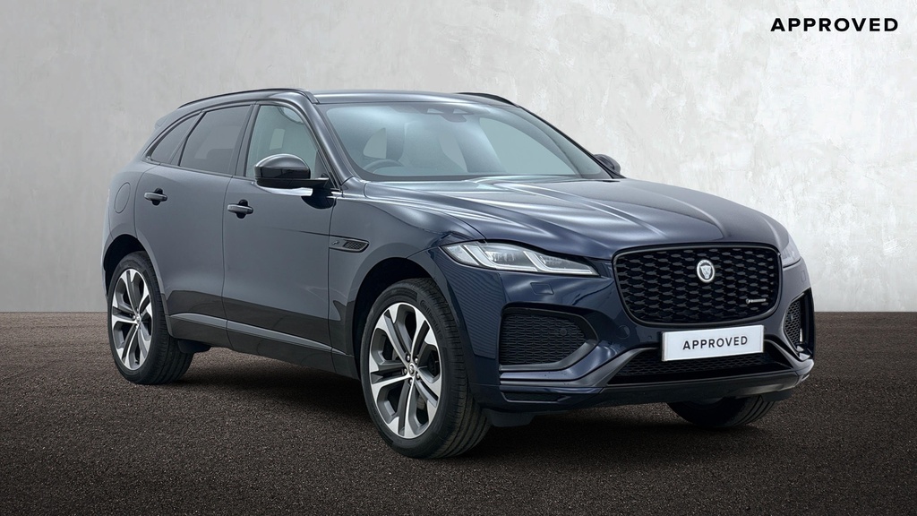 Jaguar F-Pace D200 R-dynamic Hse Black Portofino Blue Blue