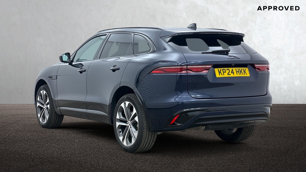 Jaguar F-Pace D200 R-dynamic Hse Black Portofino Blue KP24HKK Blue #2