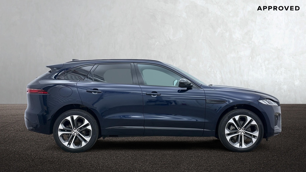 Jaguar F-Pace D200 R-dynamic Hse Black Portofino Blue KP24HKK Blue #5