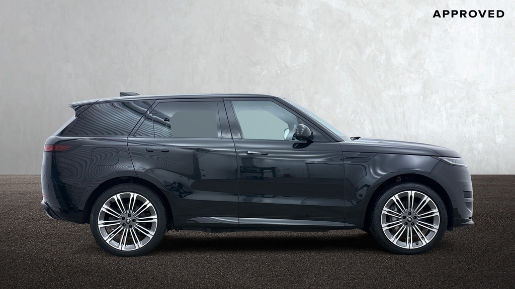 Land Rover Range Rover Sport P460e Dynamic Se Santorini Black KM74SYJ Black #5