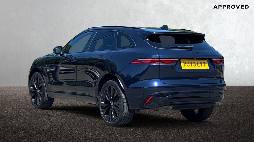 Jaguar F-Pace D200 R-dynamic Hse Black Portofino Blue Blue #2