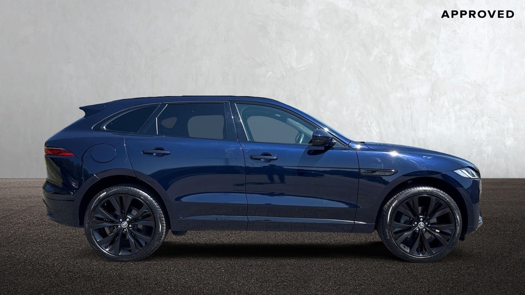 Jaguar F-Pace D200 R-dynamic Hse Black Portofino Blue Blue #5