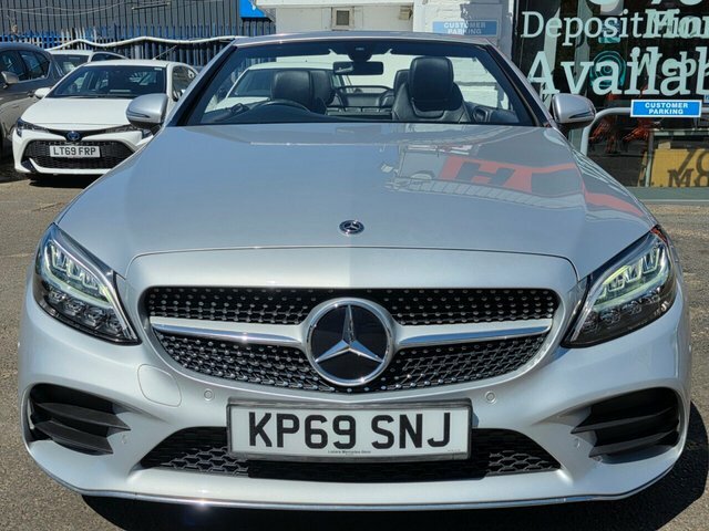 Mercedes-Benz C Class C300 Amg Line Cabriolet KP69SNJ Silver #5