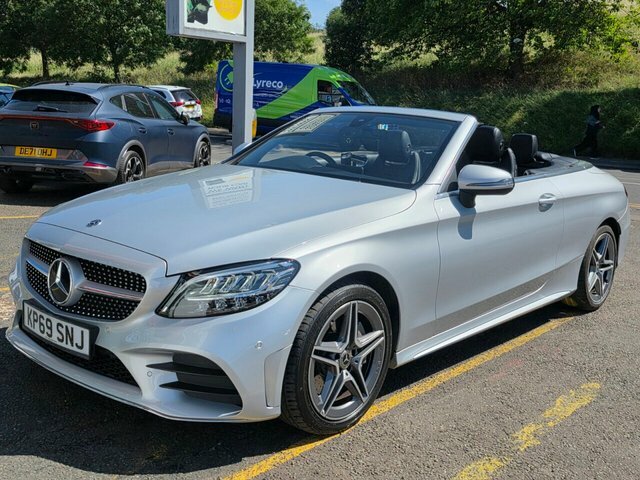 Mercedes-Benz C Class C300 Amg Line Cabriolet KP69SNJ Silver #6