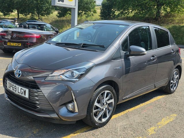 Toyota Yaris Vvt-h Y20 Bi-tone Hatchback DP69LGW Grey #5