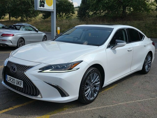 Lexus ES 300H Saloon White #6