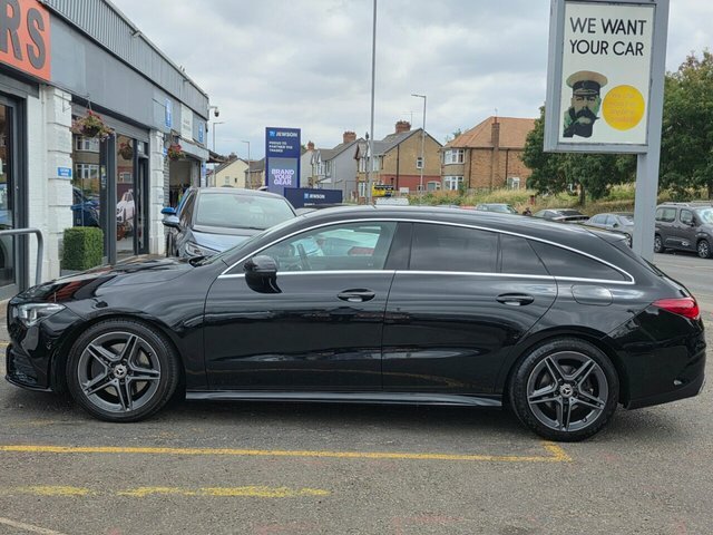 Mercedes-Benz CLA Class Cla200 Amg Line Shooting LR22XEW Black #5