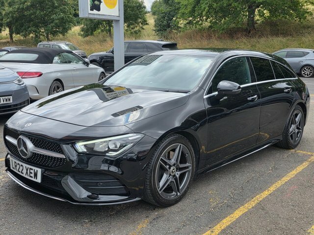 Mercedes-Benz CLA Class Cla200 Amg Line Shooting LR22XEW Black #4