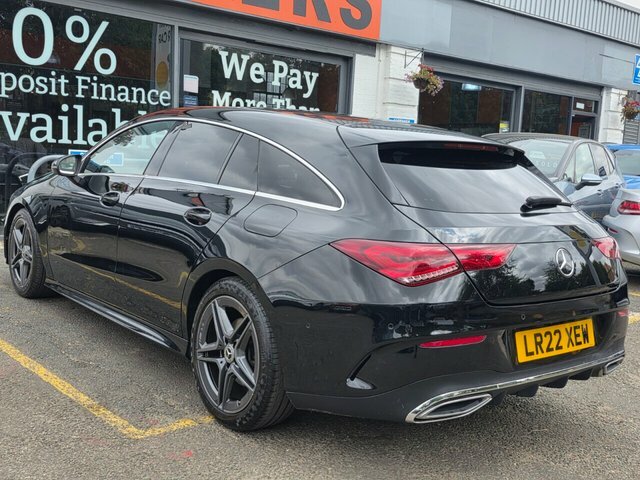 Mercedes-Benz CLA Class Cla200 Amg Line Shooting LR22XEW Black #6