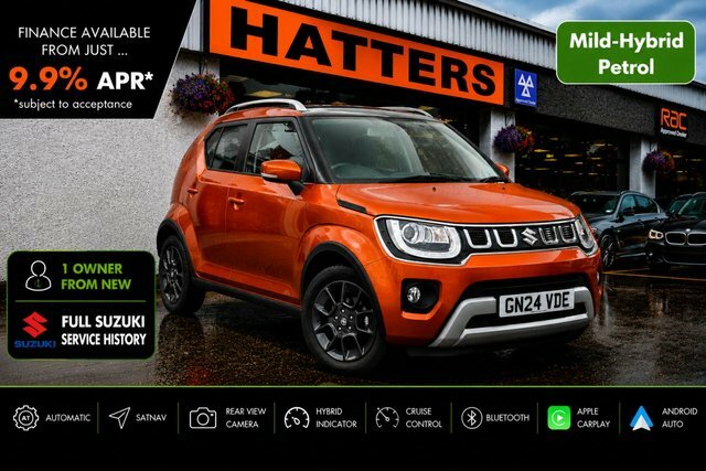 Suzuki Ignis Dualjet Mhev Sz5 Hatchback Orange