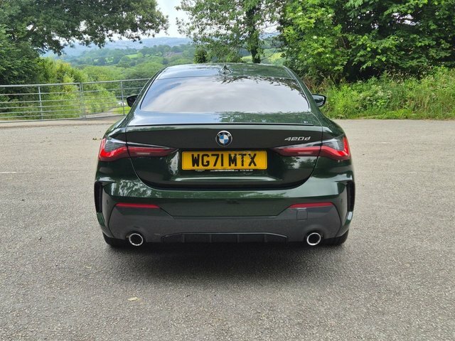 BMW 4 Series Gran Coupe 2022 2.0 420D Mht M Sport Coupe Hybrid Green #6