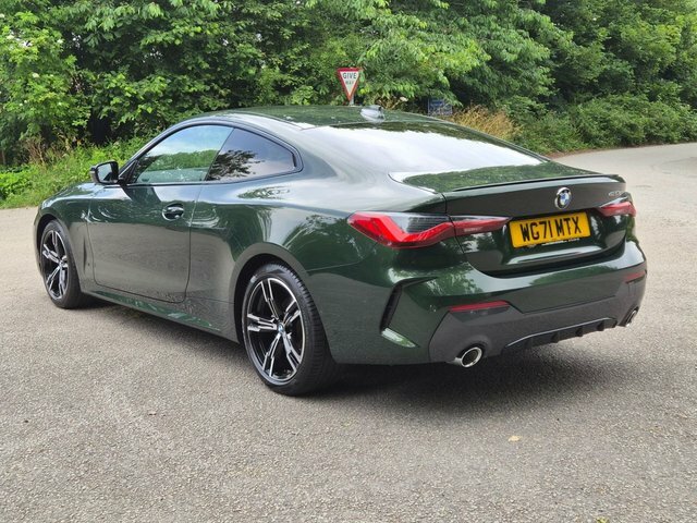 BMW 4 Series Gran Coupe 2022 2.0 420D Mht M Sport Coupe Hybrid Green #3