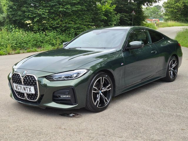 BMW 4 Series Gran Coupe 2022 2.0 420D Mht M Sport Coupe Hybrid Green #2