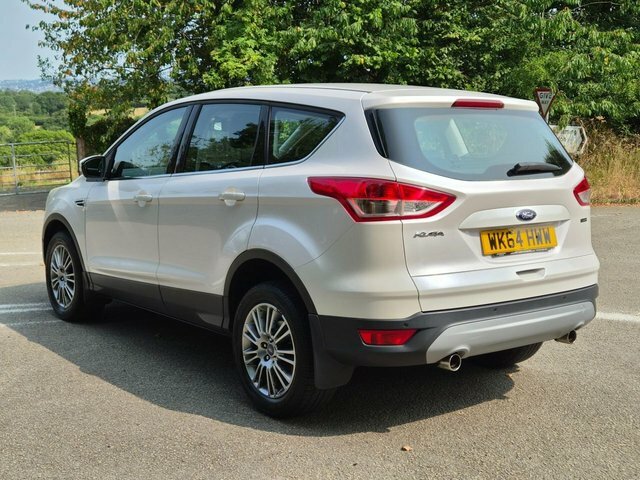 Ford Kuga 2014 1.6T Ecoboost Titanium Suv White #4
