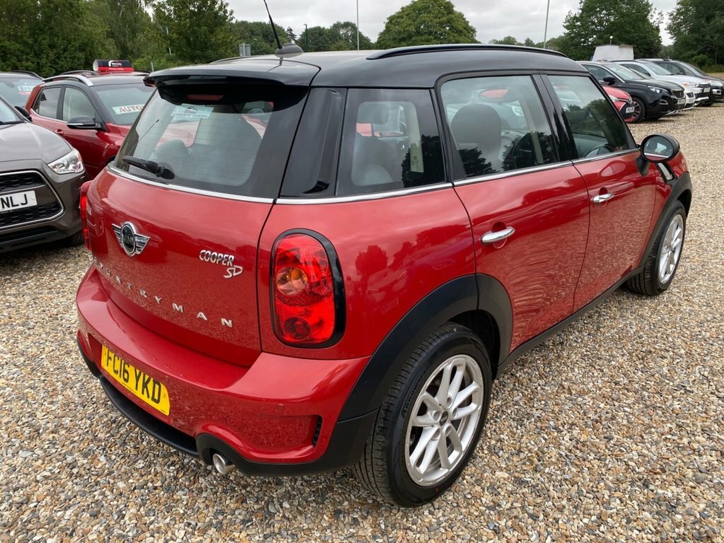 Mini Countryman 2L Cooper Sd Red #5