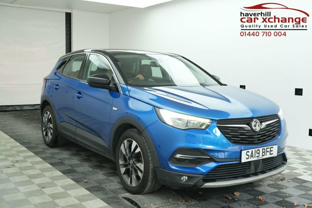 Vauxhall Grandland X 1.5L Sport Nav SA19BFE Blue