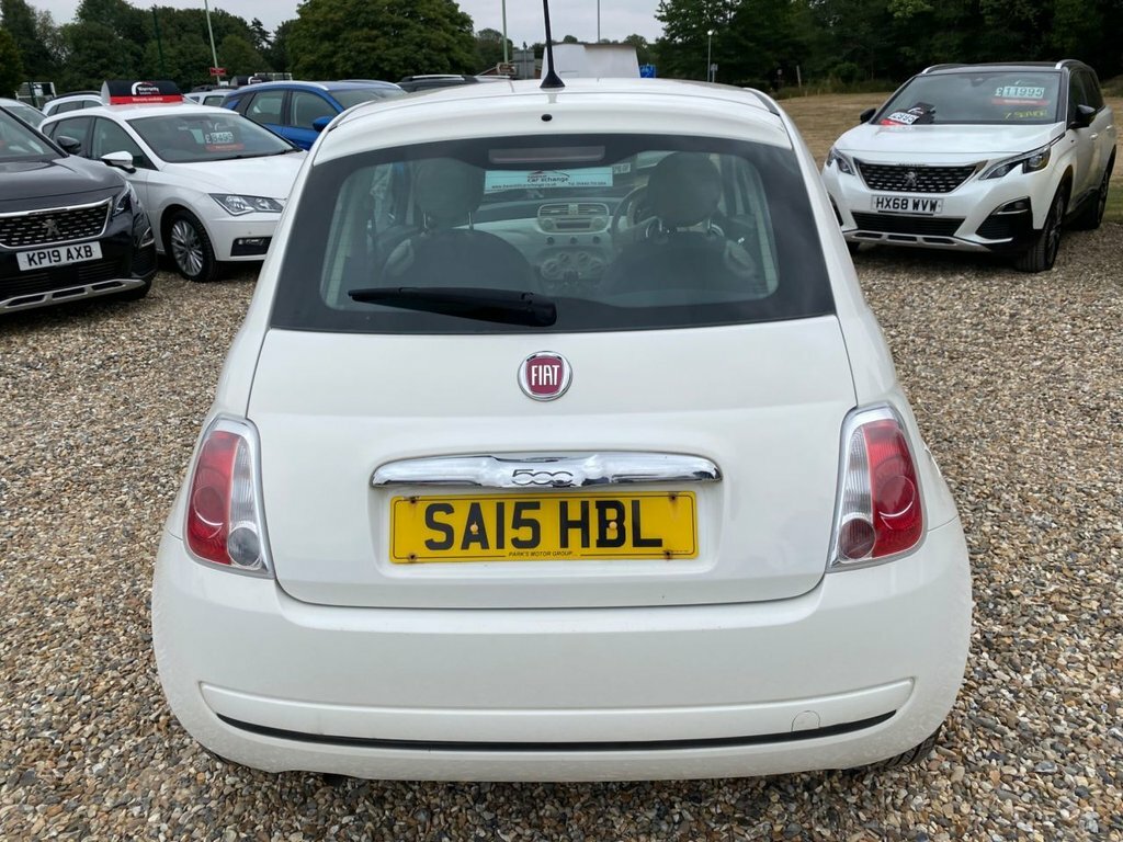 Fiat 500 1.2L Pop SA15HBL White #6