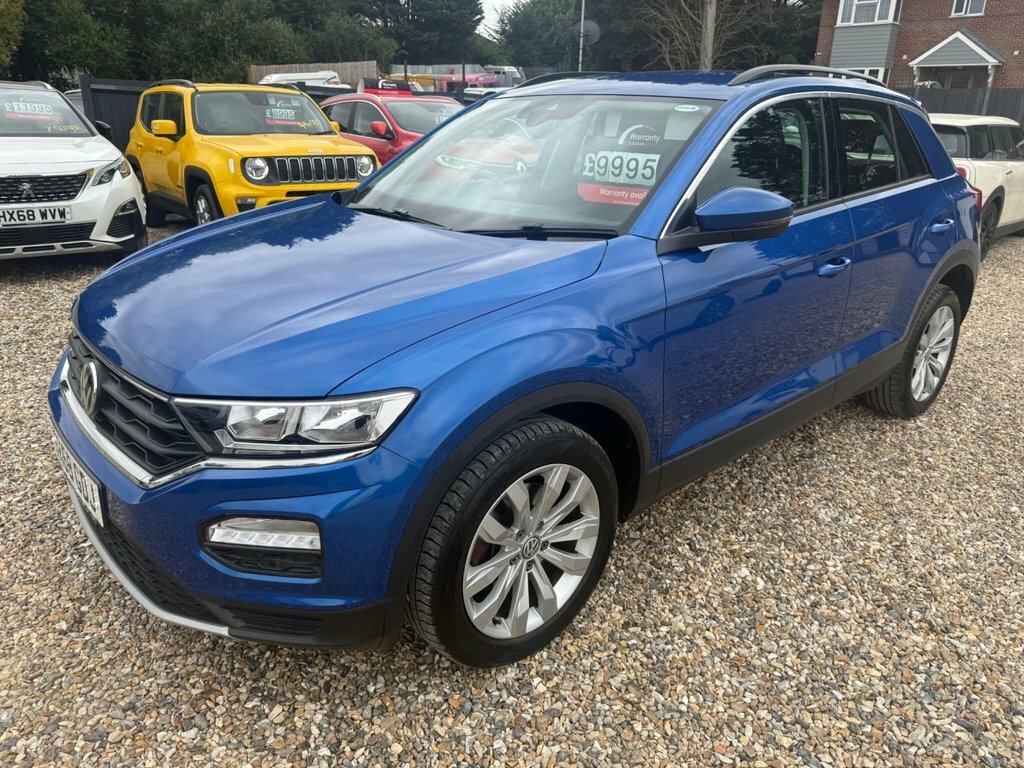 Volkswagen T-Roc 1L Se SK68GDJ Blue #4