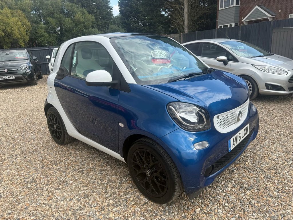 Smart Fortwo Coupe 1L Proxy Blue #2