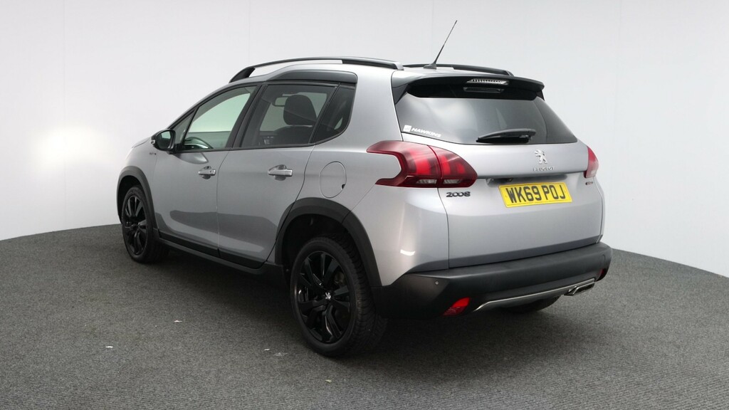 Peugeot 2008 1.2 Puretech Gpf Gt Line Euro 6 Ss Grey #5