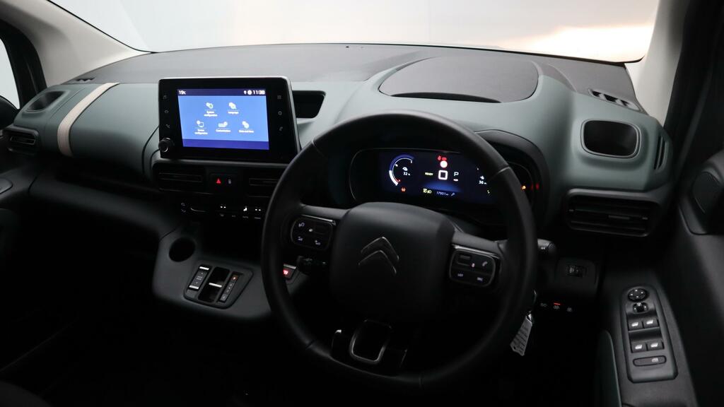 Citroen e-Berlingo 800 50Kwh Driver Edition M Panel Van White #11