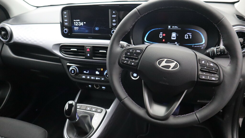 Hyundai I10 Advance Blue #11