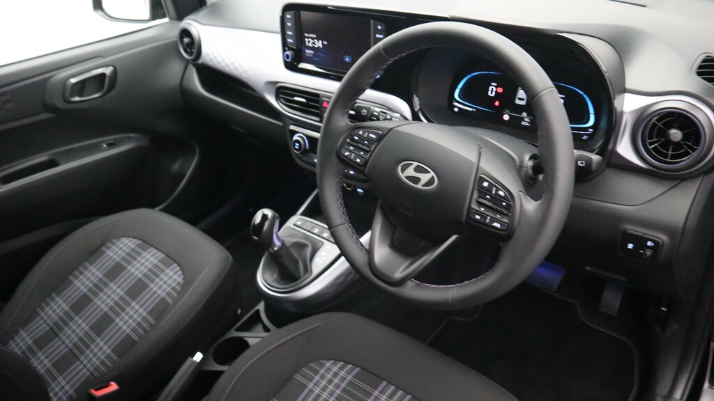 Hyundai I10 Advance Blue #10