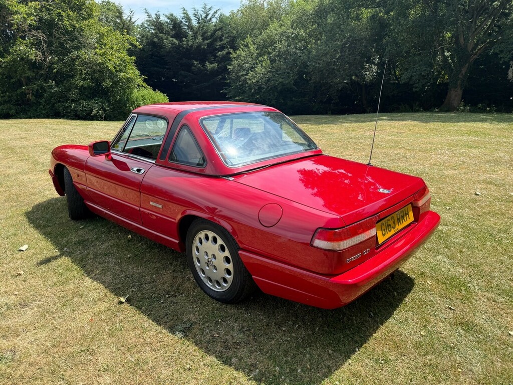 Alfa Romeo Spider Sports Convertible Red #4
