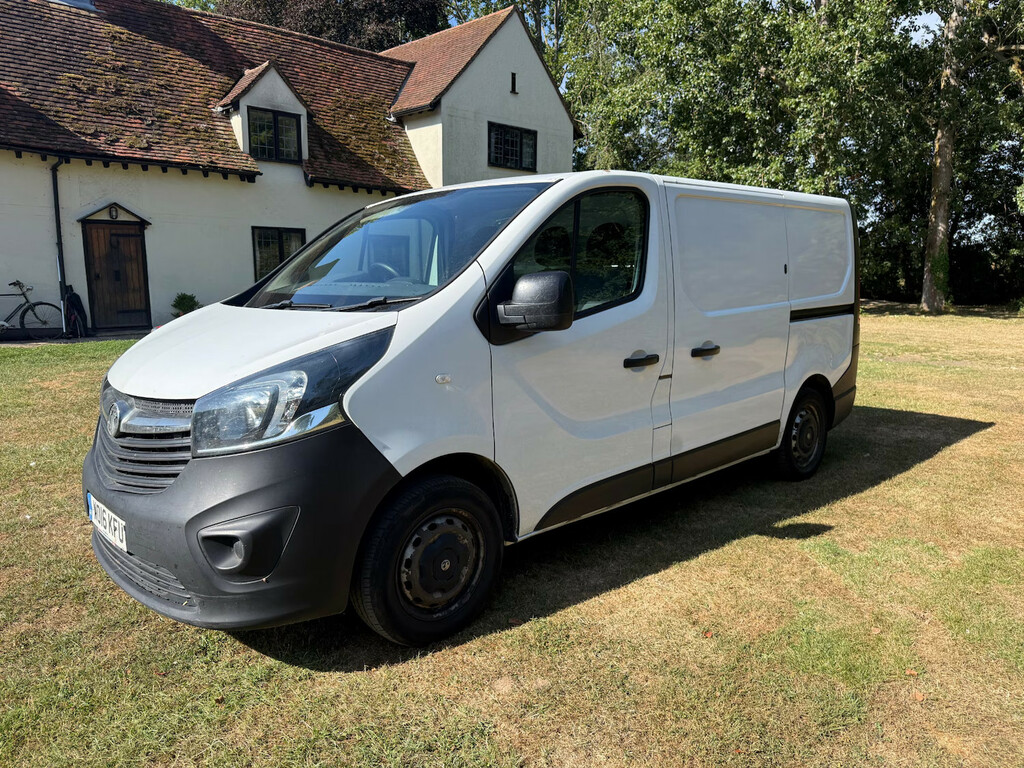 Vauxhall Vivaro 2700 1.6Cdti 90Ps H1 Van Panel Van White