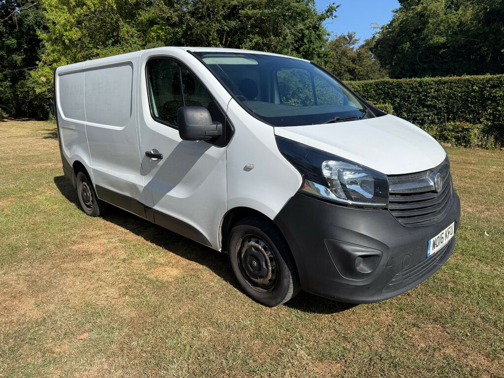 Vauxhall Vivaro 2700 1.6Cdti 90Ps H1 Van Panel Van White #3