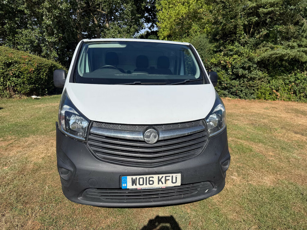 Vauxhall Vivaro 2700 1.6Cdti 90Ps H1 Van Panel Van White #2