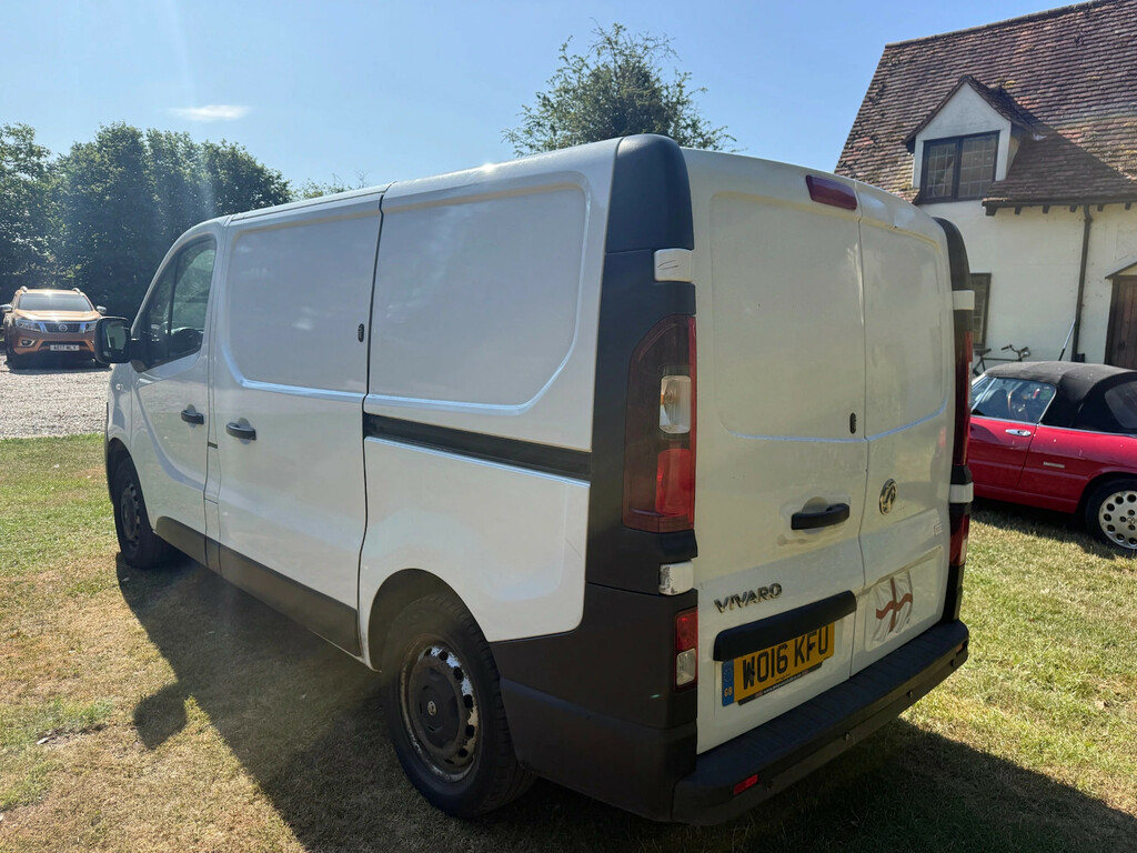 Vauxhall Vivaro 2700 1.6Cdti 90Ps H1 Van Panel Van White #4