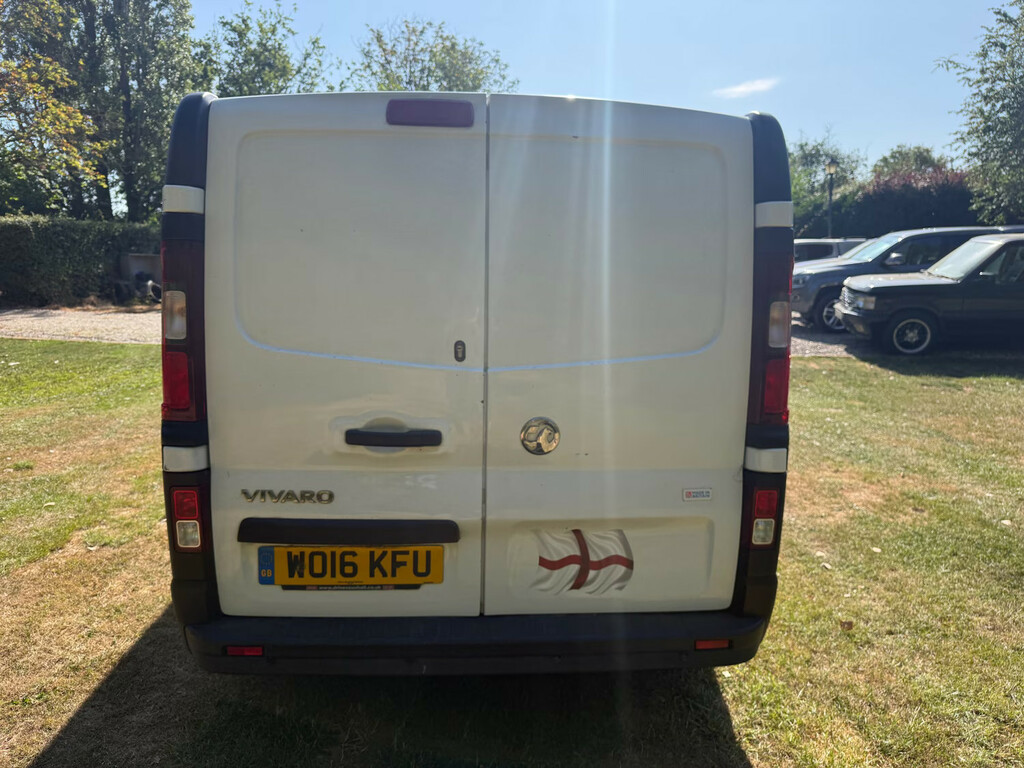 Vauxhall Vivaro 2700 1.6Cdti 90Ps H1 Van Panel Van White #5