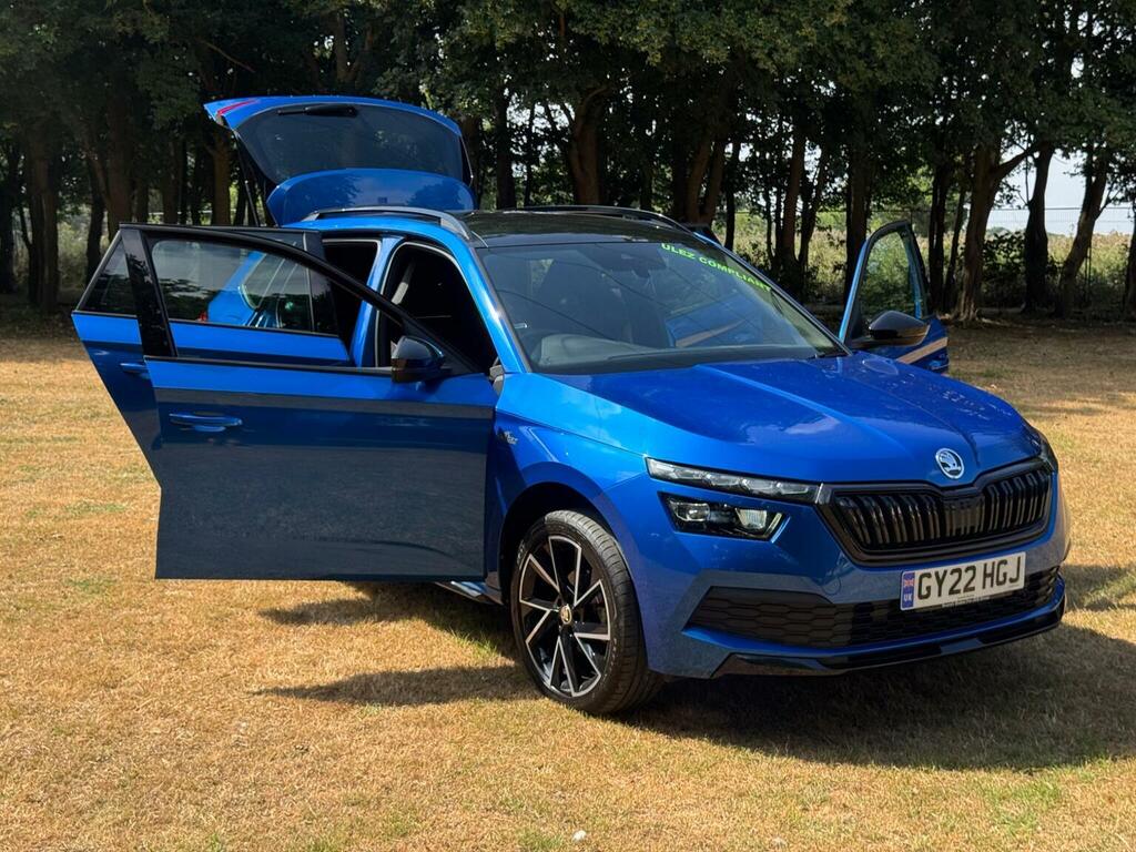 Skoda Kamiq Suv 1.0 Tsi Monte Carlo Euro 6 Ss 202222 Blue
