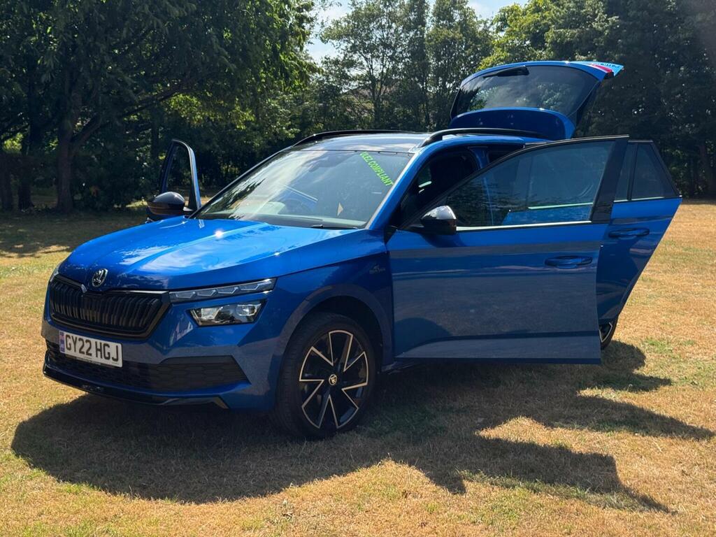 Skoda Kamiq Suv 1.0 Tsi Monte Carlo Euro 6 Ss 202222 Blue #4